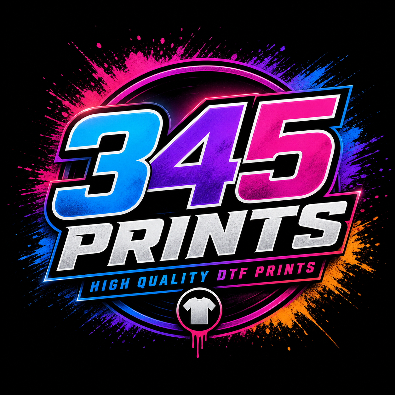 345 Prints Logo